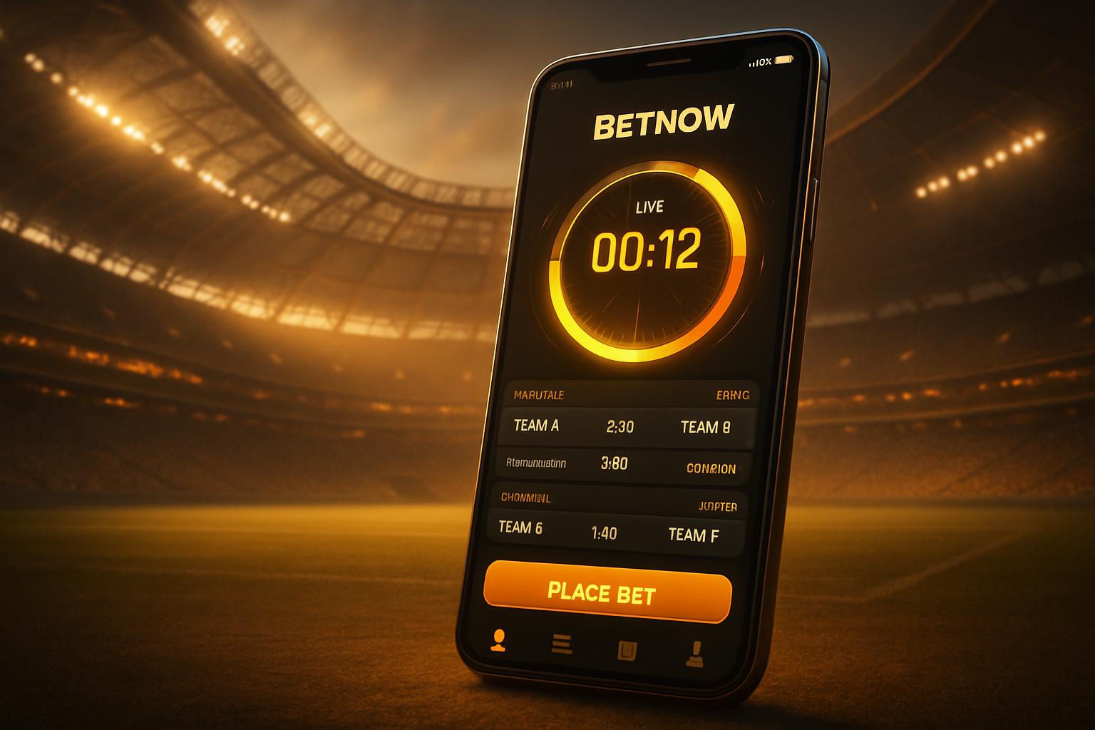 Betting interface with timer